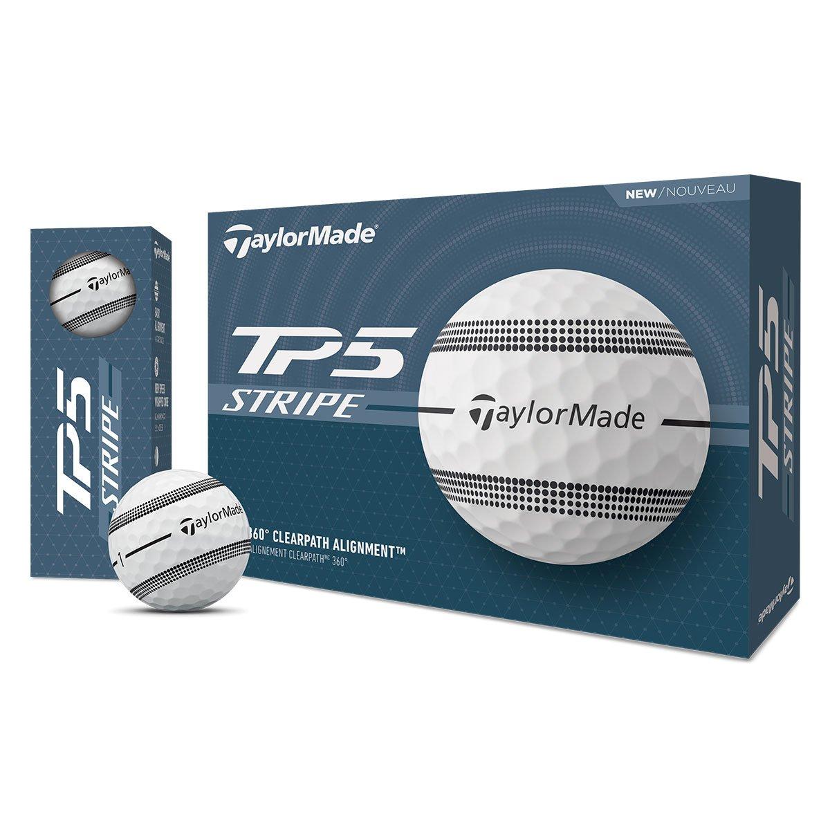 TaylorMade TP5 Stripe 12 Golf Ball Pack