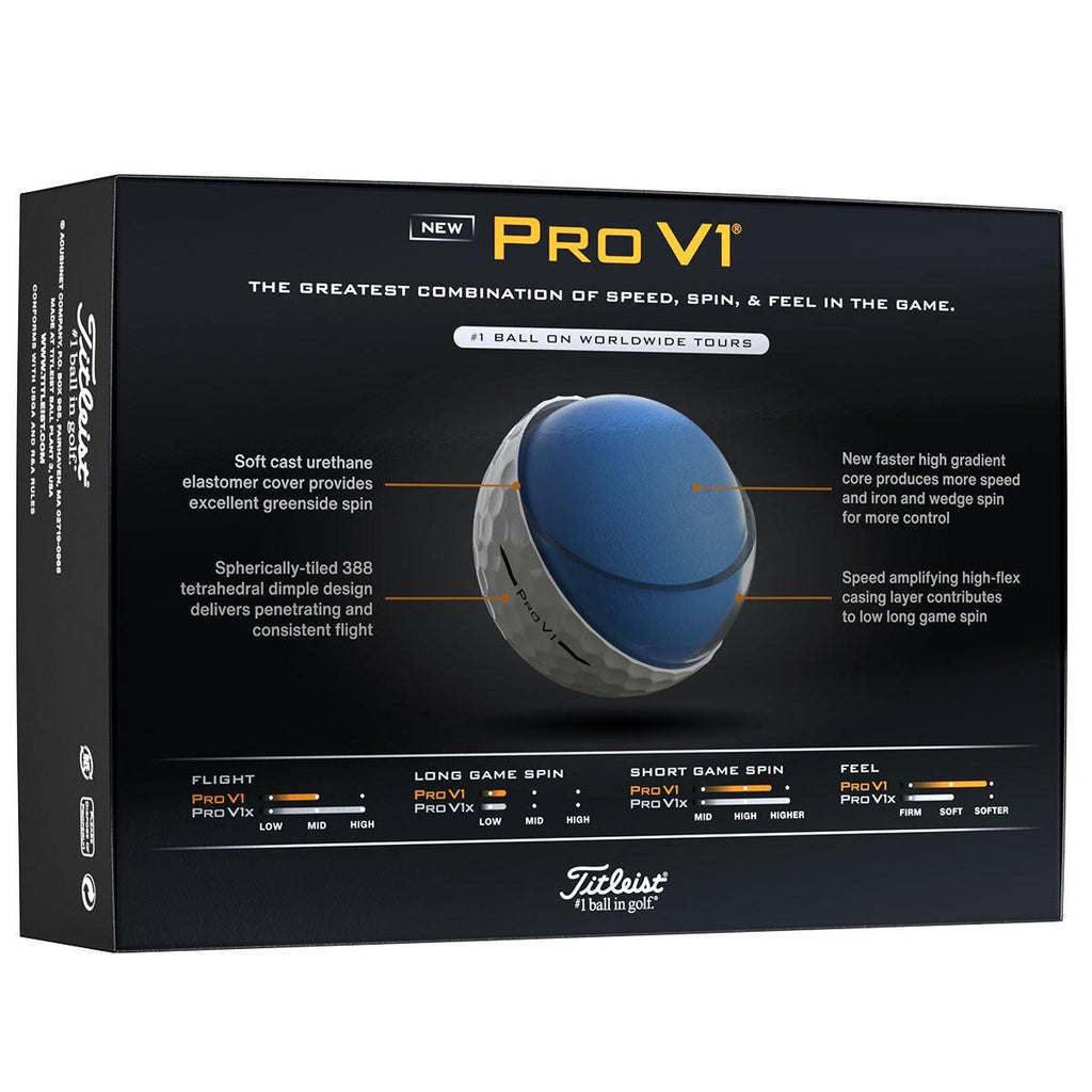 Titleist Pro V1 12 Golf Ball Pack