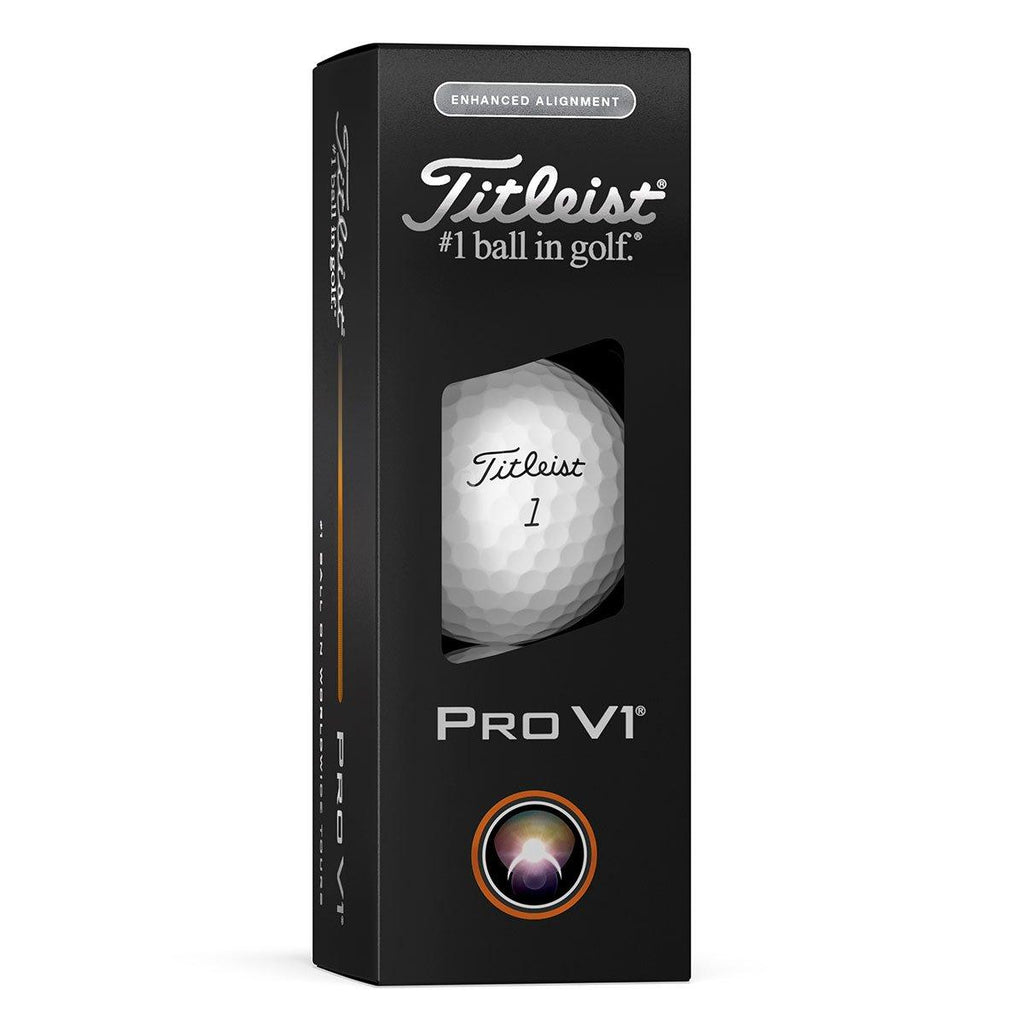 Titleist Pro V1 Enhanced Alignment 12 Golf Ball Pack
