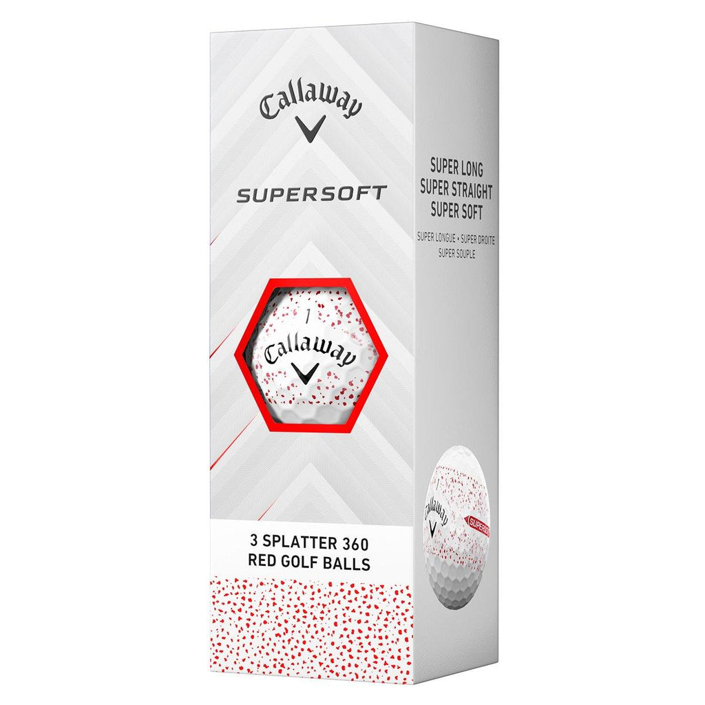 Callaway Supersoft Splatter 12 Golf Ball Pack