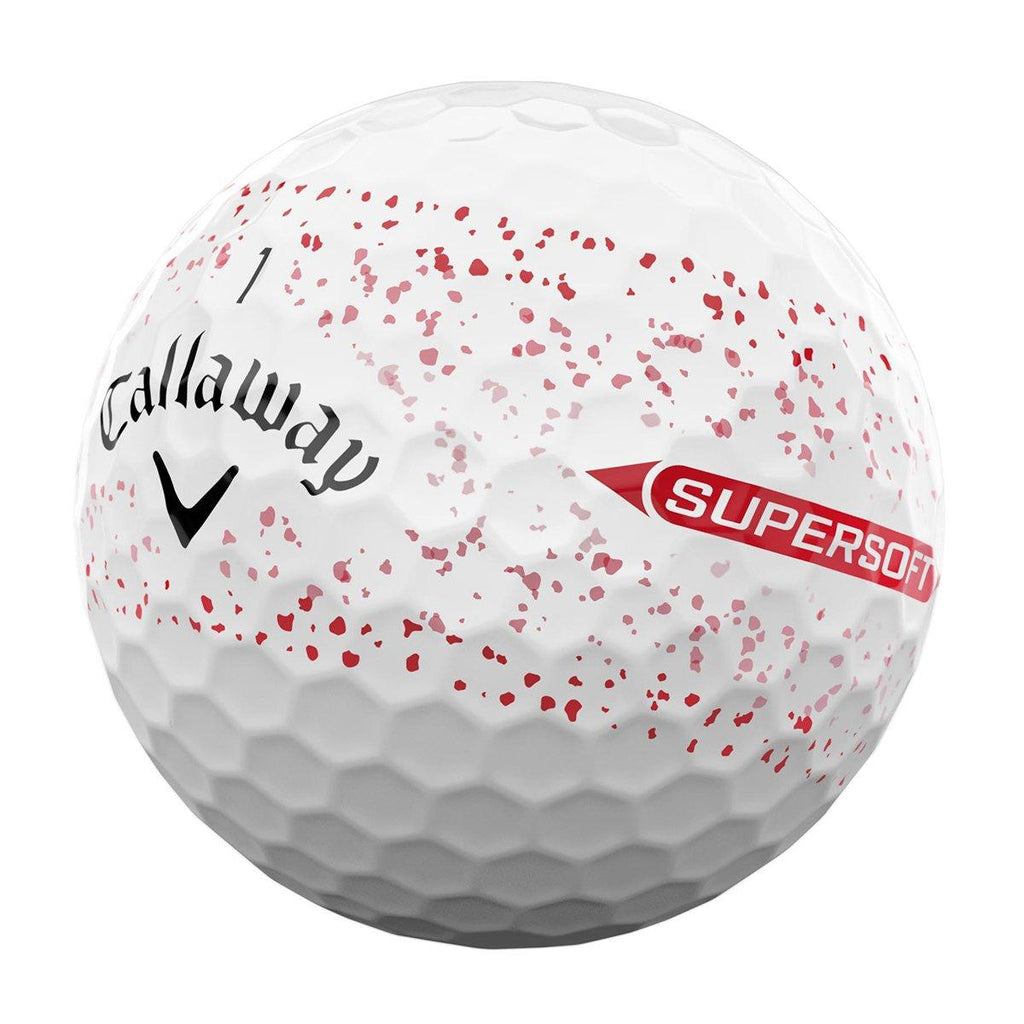 Callaway Supersoft Splatter 12 Golf Ball Pack