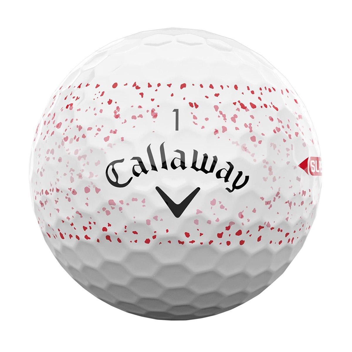 Callaway Supersoft Splatter 12 Golf Ball Pack