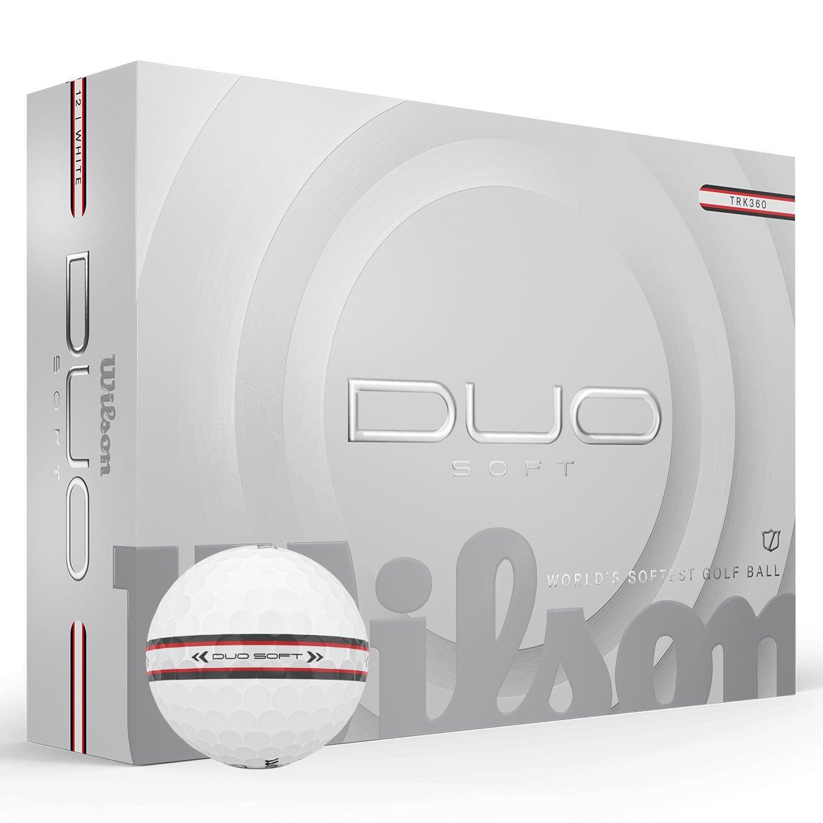Wilson Duo Soft TRK360 12 Golf Ball Pack