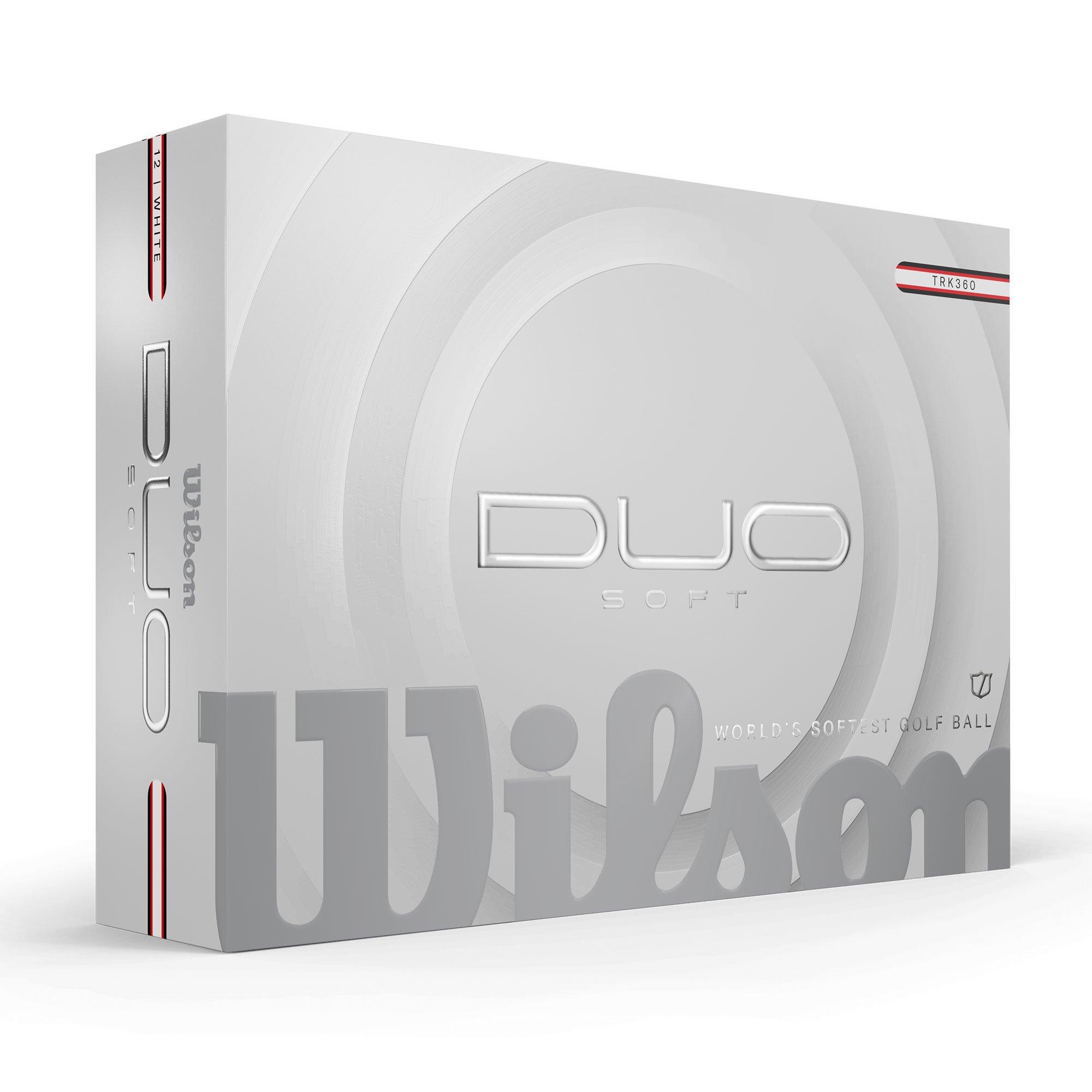 Wilson Duo Soft TRK360 12 Golf Ball Pack
