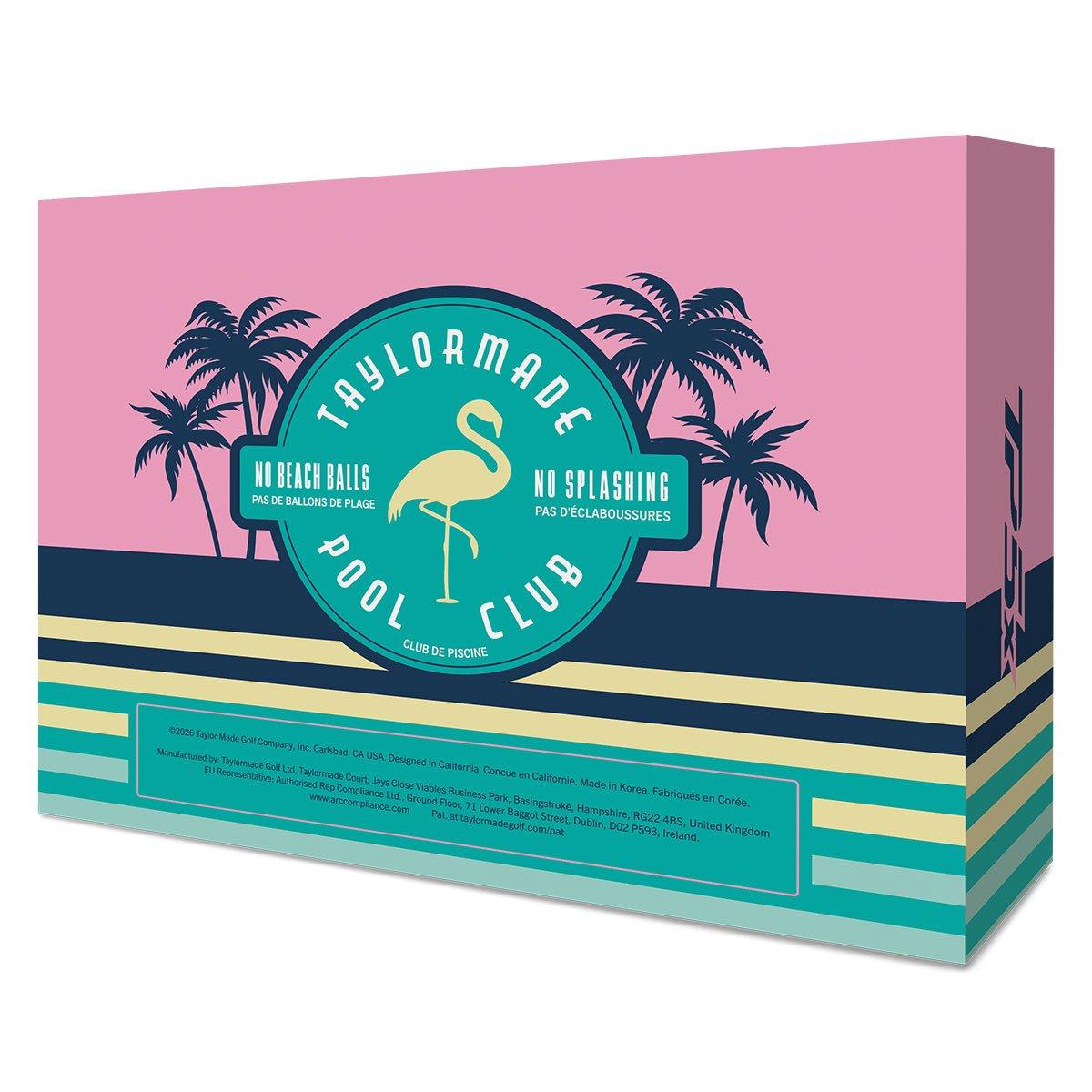 TaylorMade TP5 Flamingo Hot Shot 12 Golf Ball Pack