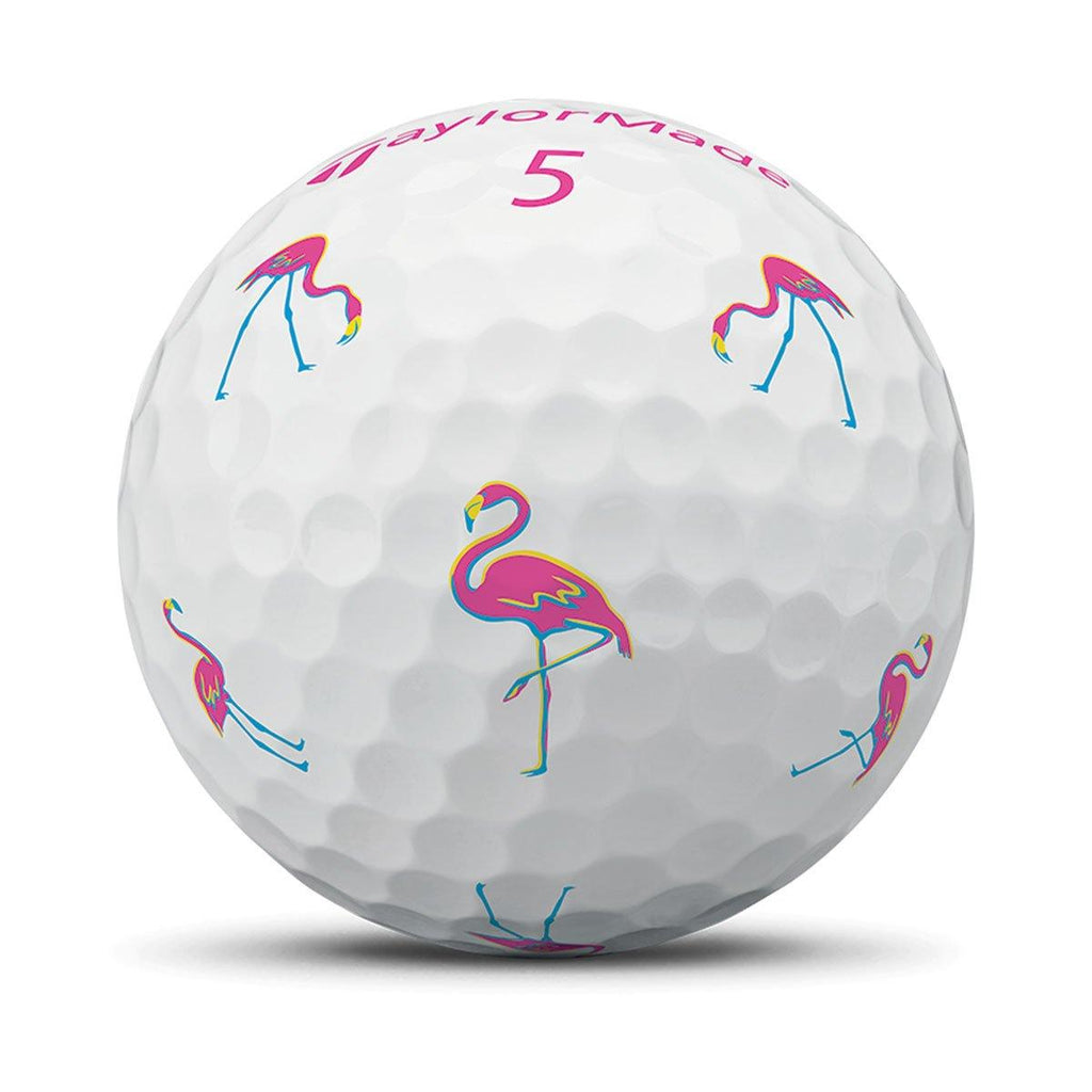 TaylorMade TP5 Flamingo Hot Shot 12 Golf Ball Pack