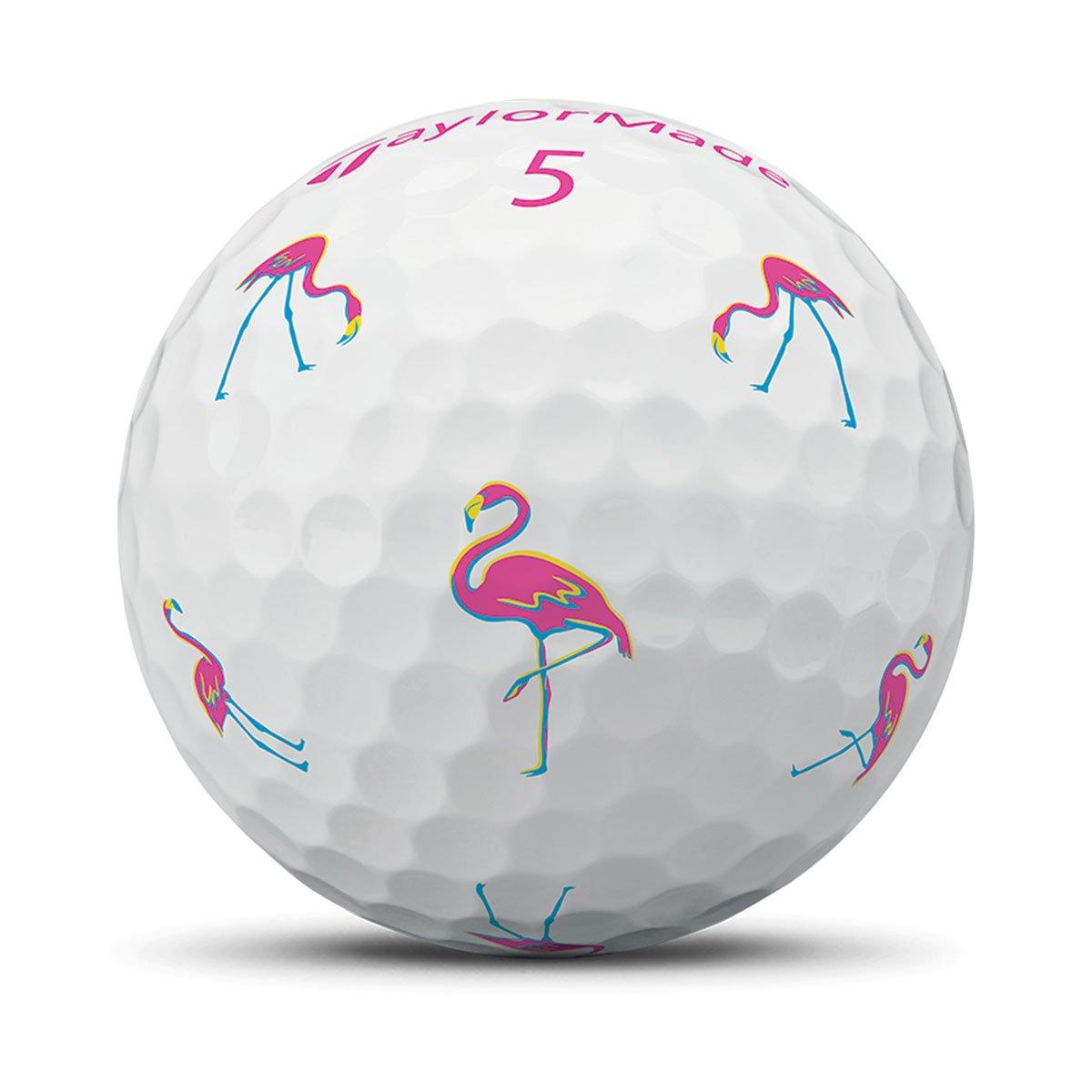 TaylorMade TP5 Flamingo Hot Shot 12 Golf Ball Pack